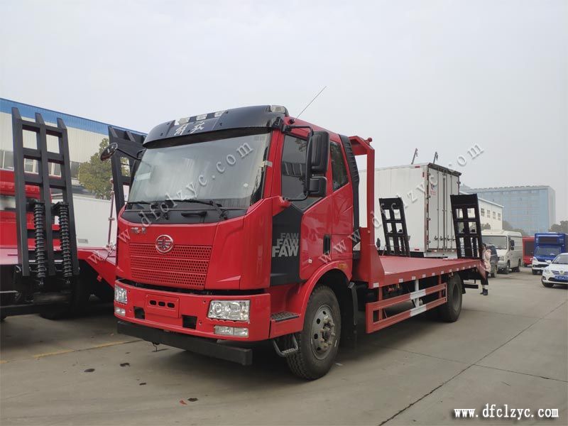 程力集團國六平板車左前方 程力集團國六平板車左前方