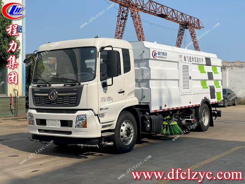 程力第4代電氣化單發(fā)洗掃車：以“電”破局，重塑城市清潔新范式